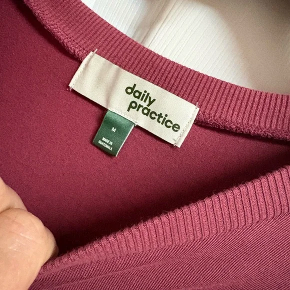 Anthropologie Daily Practice tie breaker long sleeve midi dress - Picture 3 of 5